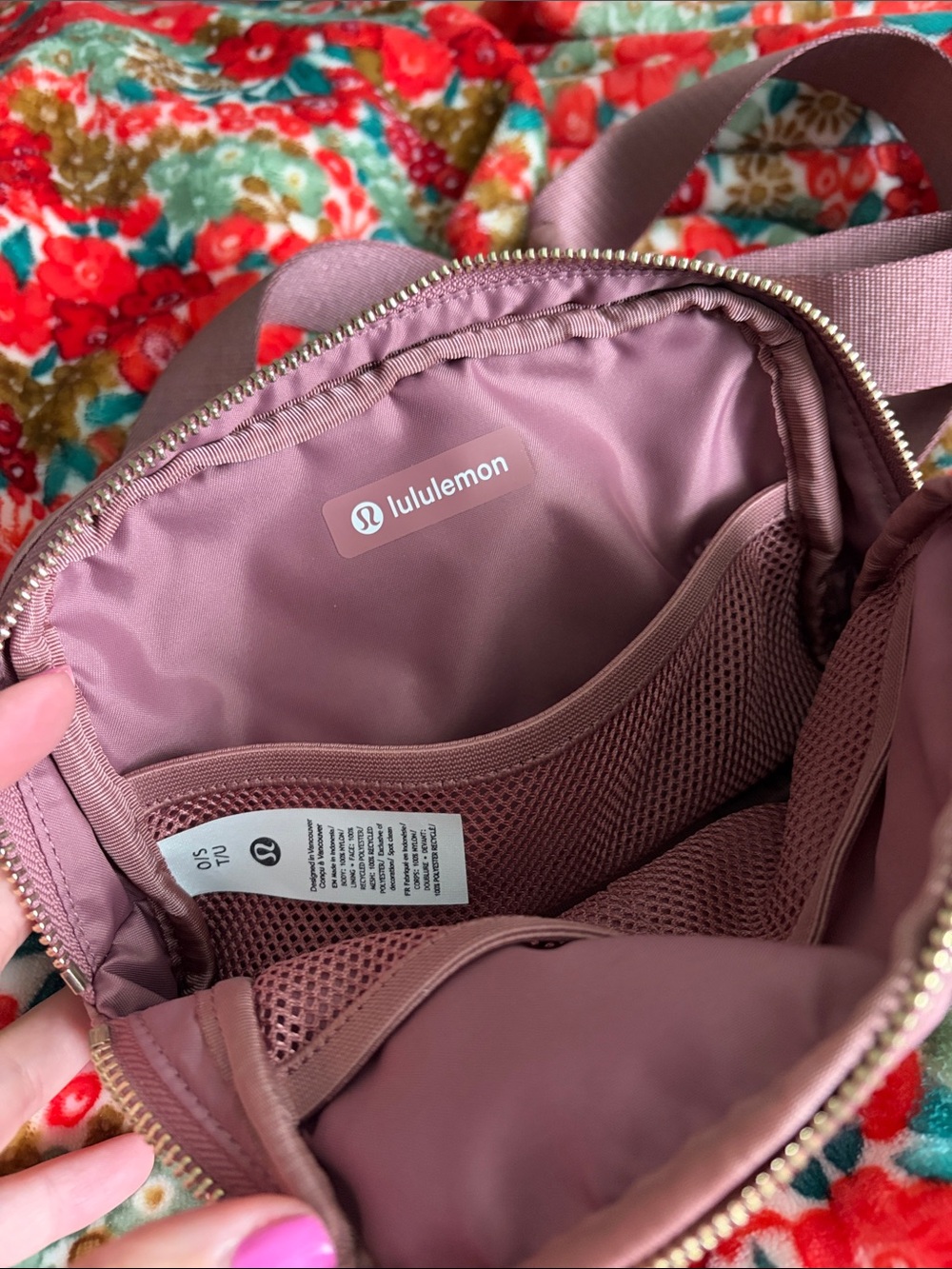 lululemon athletica Dusty Pink Crossbody Belt Bag - Picture 2 of 2